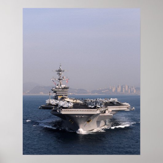 USS Carl Vinson (CVN 70) ポスター (正面)