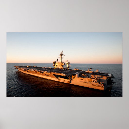 USS Carl Visnon(CVN 70) ポスター (正面)