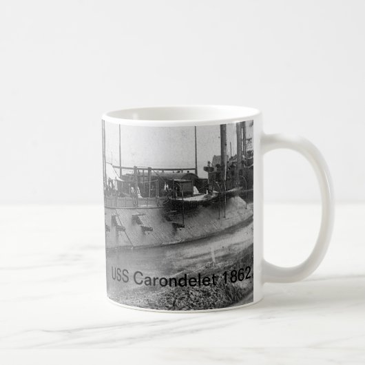 USS Carondelet コーヒーマグカップ (右)