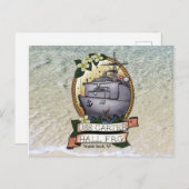 USS Carter Hall FRGポストカード ポストカード (正面/裏面)