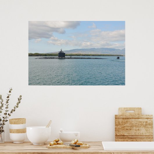 USS Cheyenne (SSN 773) ポスター (キッチン)