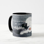 USS Cincinnati (SSN-693) Mag/BGサブイメージ マグカップ (正面左)