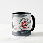 USS Cincinnati (SSN-693) Mag/BGサブイメージ マグカップ (正面右)