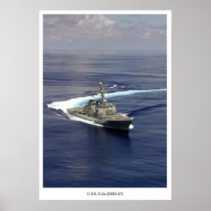 USS Cole (DDG 67) ポスター