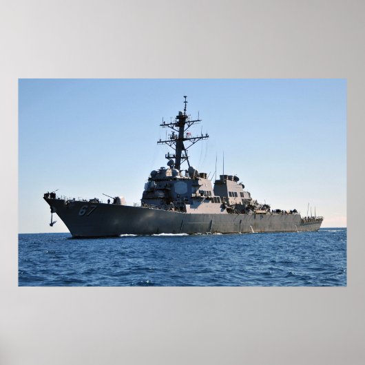 USS Cole (DDG 67) ポスター (正面)