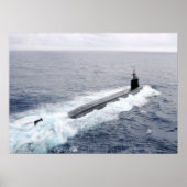 USS Connecticut (SSN 22) ポスター (正面)
