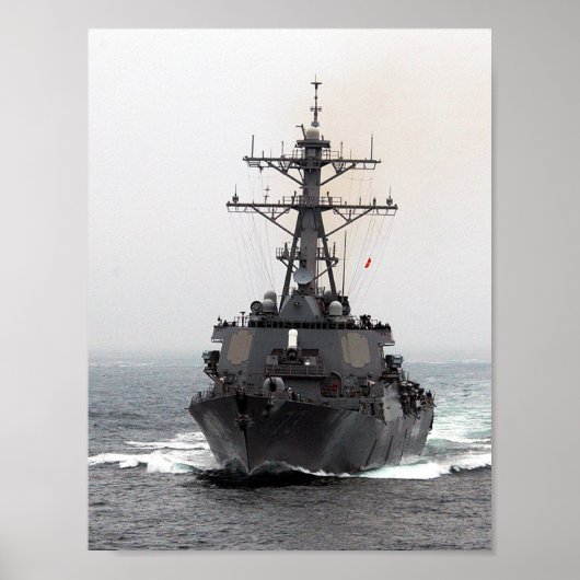 USS Decatur (DDG 73) ポスター (正面)