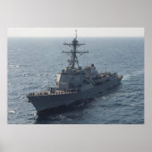 USS Dewey (DDG 105) ポスター (正面)