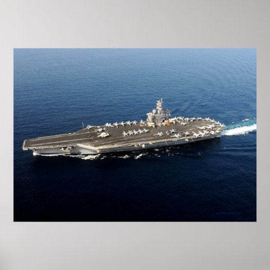 USS Dwight D. Eisenhower ポスター (正面)