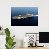 USS Dwight D. Eisenhower ポスター (ホームオフィス)