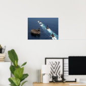 USS Dwight D. Eisenhower ポスター (ホームオフィス)