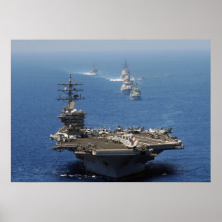 USS Dwight D. Eisenhower ポスター