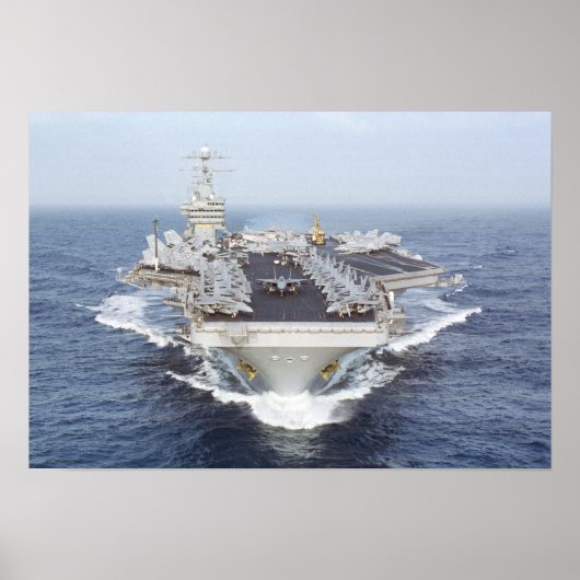 USS Dwight D. Eisenhower (CVN 69) ポスター (正面)