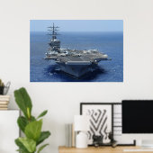 USS Dwight D. Eisenhower (CVN 69) ポスター (ホームオフィス)