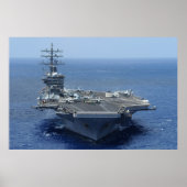 USS Dwight D. Eisenhower (CVN 69) ポスター (正面)