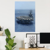 USS Dwight D. Eisenhower (CVN 69) ポスター (ホームオフィス)