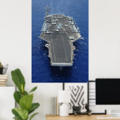 USS Dwight D. Eisenhower (CVN 69) ポスター (ホームオフィス)