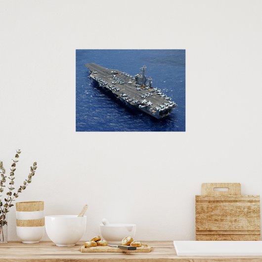 USS Dwight D. Eisenhower (CVN 69) ポスター (キッチン)