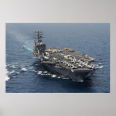 USS Dwight D. Eisenhower (CVN 69) ポスター (正面)