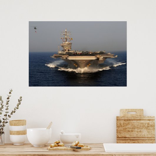USS Dwight D. Eisenhower (CVN 69) ポスター (キッチン)