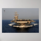 USS Dwight D. Eisenhower (CVN 69) ポスター (正面)
