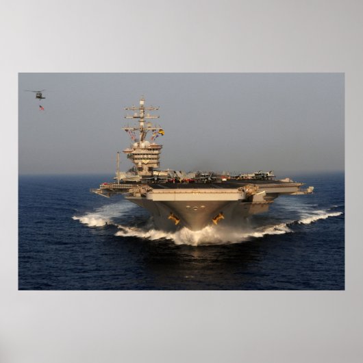 USS Dwight D. Eisenhower (CVN 69) ポスター (正面)