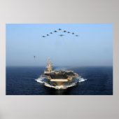 USS Dwight D. Eisenhower (CVN 69) ポスター (正面)