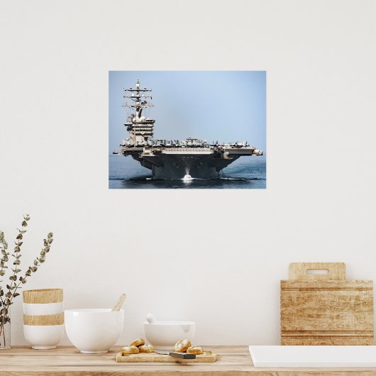 USS Dwight D. Eisenhower (CVN 69) ポスター (キッチン)