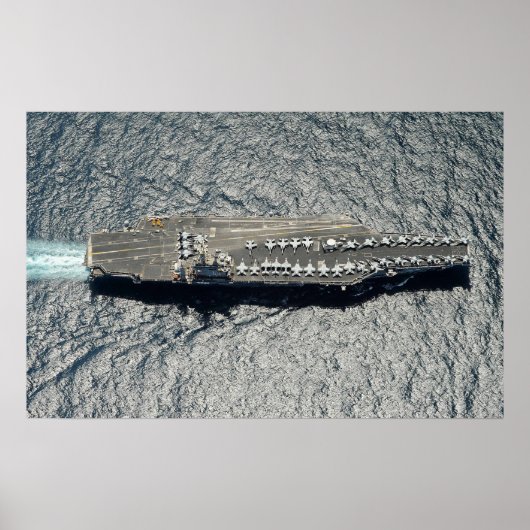 USS Dwight D. Eisenhower (CVN 69) ポスター (正面)