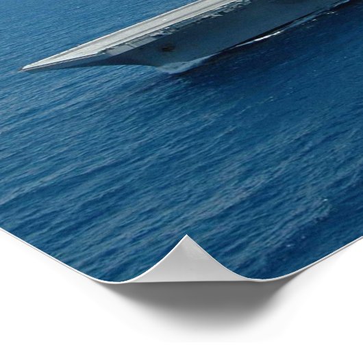 USS Dwight D. Eisenhower (CVN 69) ポスター (角)