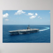 USS Dwight D. Eisenhower (CVN 69) ポスター (正面)