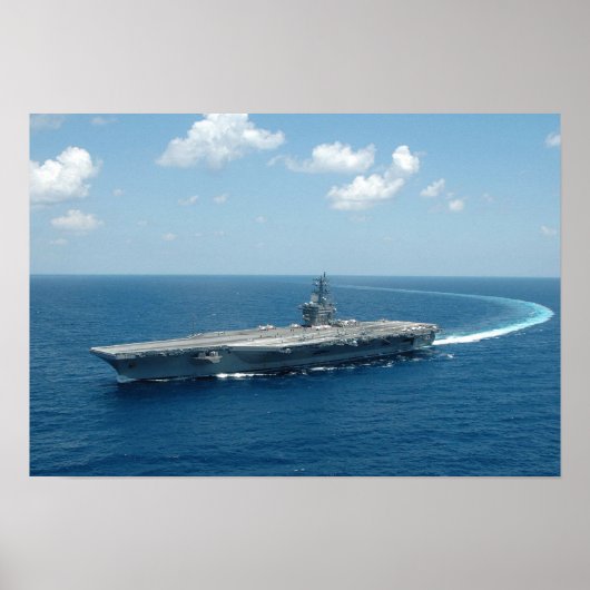 USS Dwight D. Eisenhower (CVN 69) ポスター (正面)