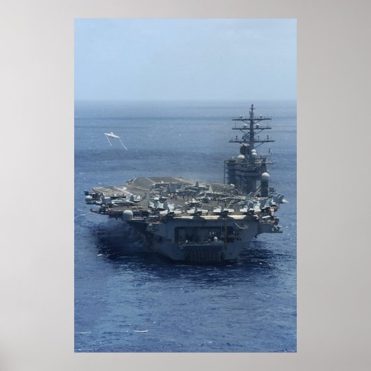 USS Dwight D. Eisenhower (CVN 69) ポスター (正面)