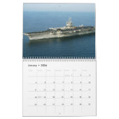 USS Enterprise 2011 カレンダー (1月 2026)