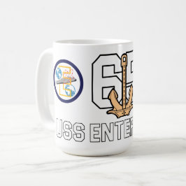 USS ENTERPRISE MUG LEGEND CVN-65 コーヒーマグカップ