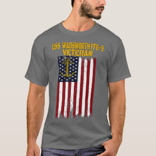 USS FFG-9フリゲート・退役軍人ズ・デー・ファザーズ・デイ・プレミウ Tシャツ