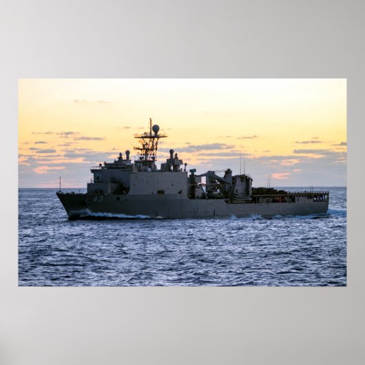 USS Fort McHenry (LSD 43) ポスター (正面)