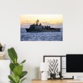 USS Fort McHenry (LSD 43) ポスター (ホームオフィス)
