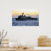 USS Fort McHenry (LSD 43) ポスター (キッチン)