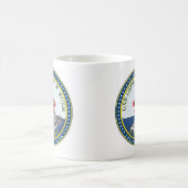 USS George H. W. Bush, CVN-77, insignia コーヒーマグカップ (中央)