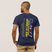 USS GEORGE H.W. BUSH Tシャツ (裏面フル)