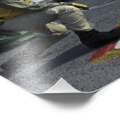 USS George HWブッシュに搭乗 フォトプリント (角)