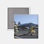 USS George HWブッシュに搭乗 マグネット (正面/裏面)