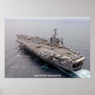 USS George Washington ポスター