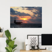 USS George Washington (CVN 73) ポスター (ホームオフィス)