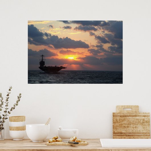 USS George Washington (CVN 73) ポスター (キッチン)