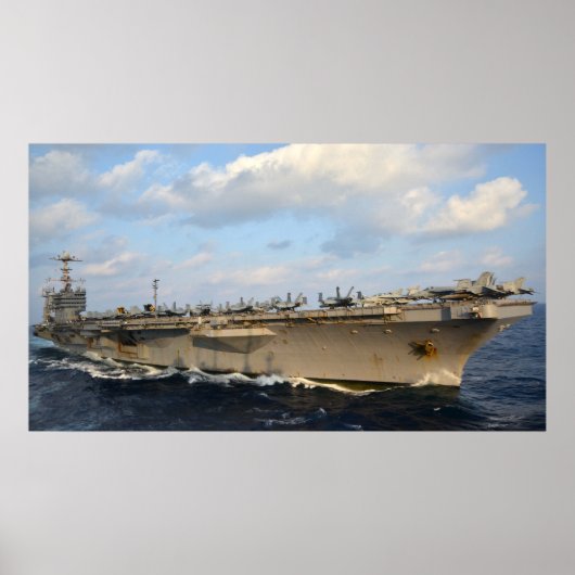 USS George Washington (CVN 73) ポスター (正面)