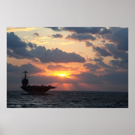 USS George Washington (CVN 73) ポスター (正面)