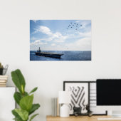 USS George Washington (CVN 73) ポスター (ホームオフィス)