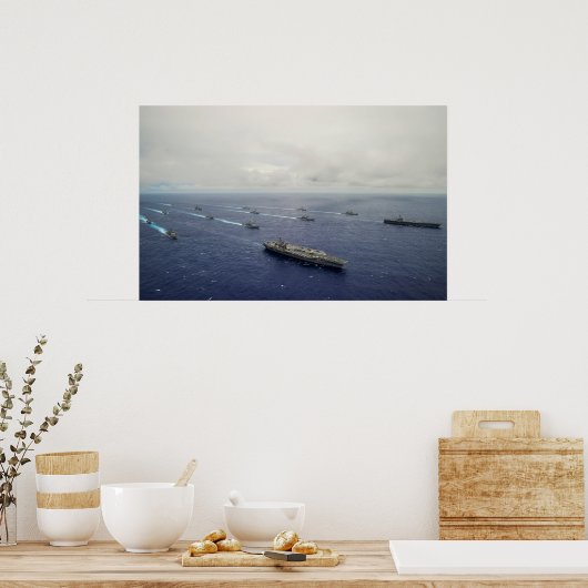 USS George Washington (CVN 73) ポスター (キッチン)